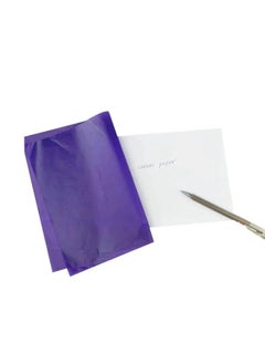 FLAMINGO A4 Size Carbon Paper 100 Sheet Royal Blue  - Image 1