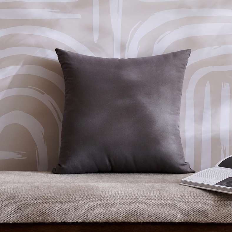 Pan Home Filled Cushion 40x40cm Grey for Home