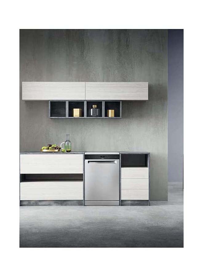 Whirlpool 14 Place Dishwasher 8 Programs Settings WFC3C33PFXUK Silver/Black - Image 4