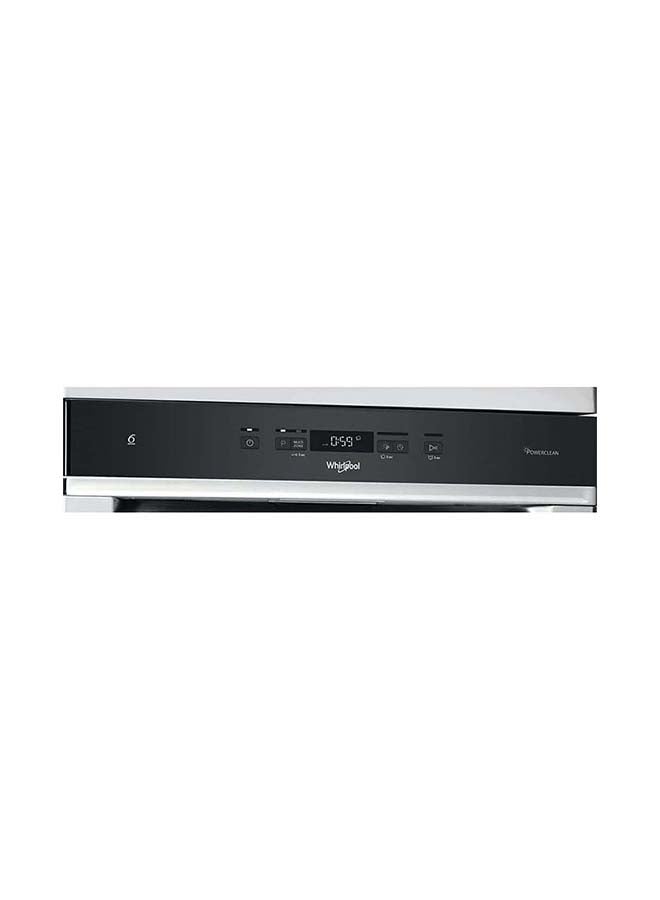 Whirlpool 14 Place Dishwasher 8 Programs Settings WFC3C33PFXUK Silver/Black - Image 5