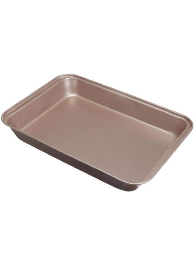 silvercnc 1set Rectangular Portable Baking Tray Nonstick Carbon Steel Baking Pan Cake Bread Pizza Baking Pan Cake Tools Baking Tools with Lid 