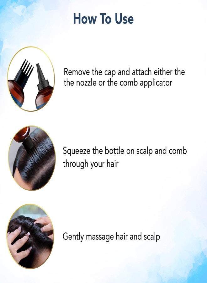 Botanic Hearth 100% Pure Rosemary Oil for Hair Growth (6.7 fl oz, Pack of 2) | Infused with Biotin, Jojoba Oil & Castor Oil | Hair Strengthening Treatment | Nourishing & Volumizing | Non GMO Verified - Image 5