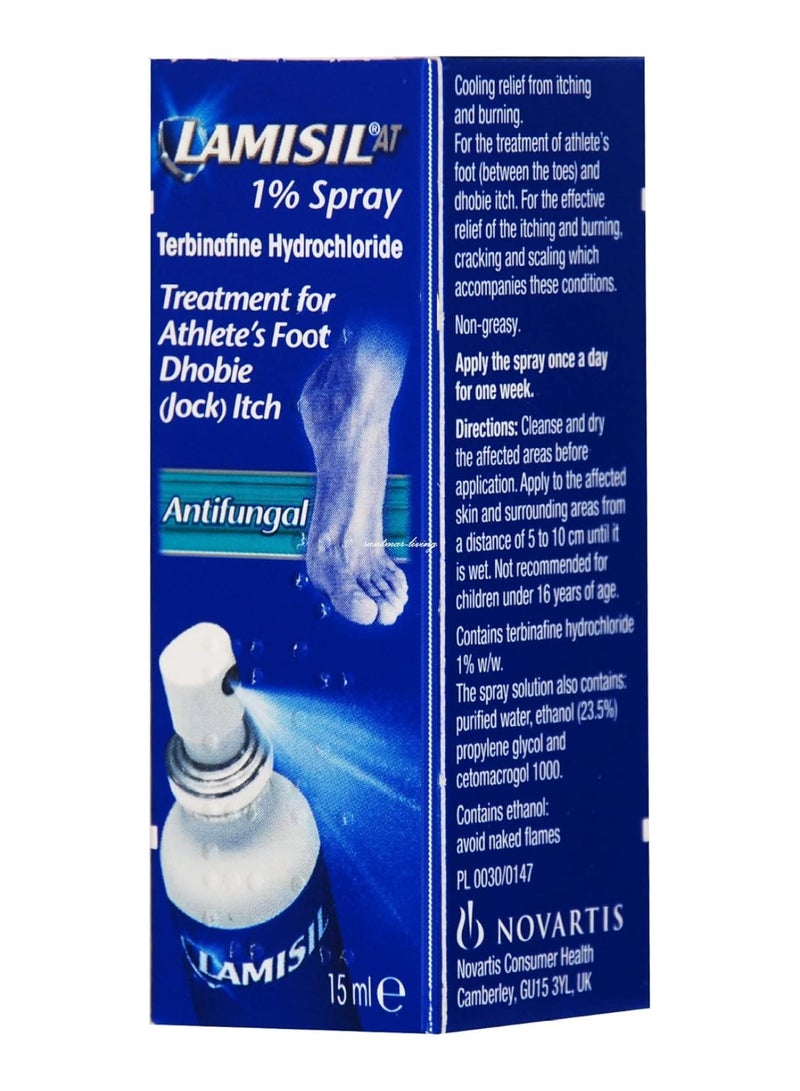 LAMISIL 1% Spray Fot Athlete'S Foot,15Ml - Image 2