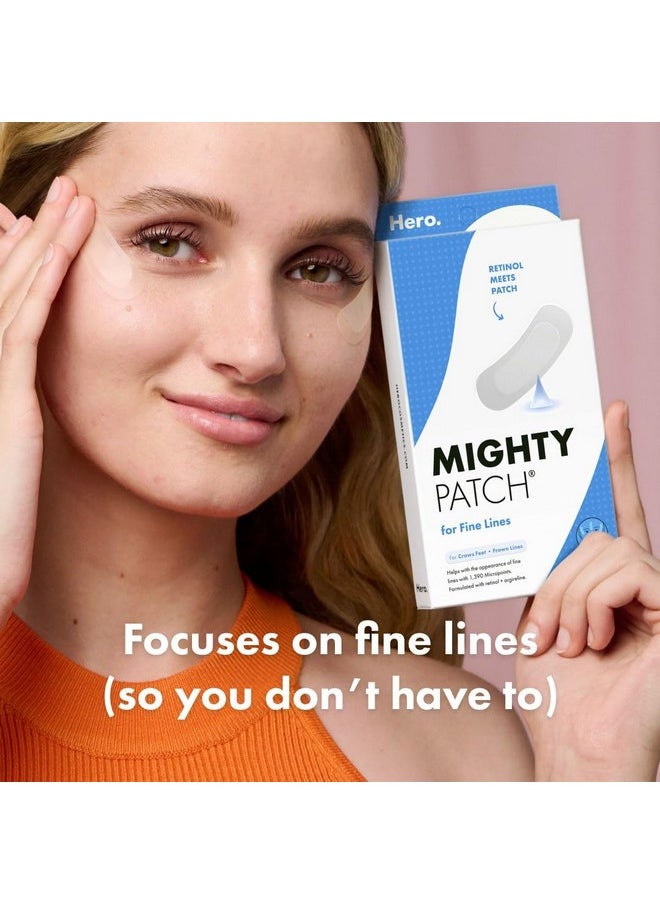 Hero Cosmetics HERO COSMETICS Mighty Patch™ for Fine Lines Patches - Featuring Retinol and 1,390 dissolving Micropoint™ Points to Help Renew the Look of Skin (6 Count)  - Image 2