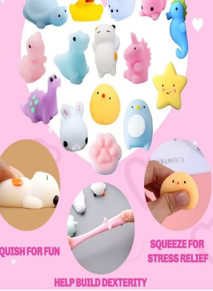 28 قطعة من موتشي سكويشي للأطفال لتخفيف التوتر ومكافآت الحفلات - Image 2