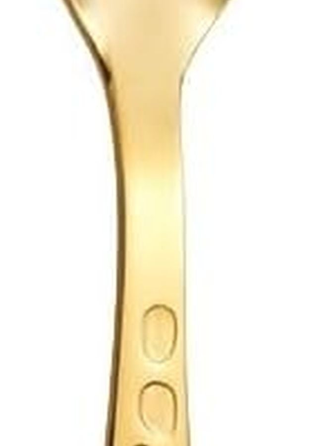 Gold Cartoon Deer Stainless Steel Spoon 304 Flatware Silverware Set 1 Piece - Image 1