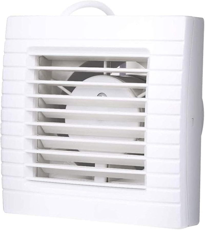 White Bathroom Extractor Exhaust Fan Strong Ventilation For Kitchen Toilet Window Duct Wall - Image 1