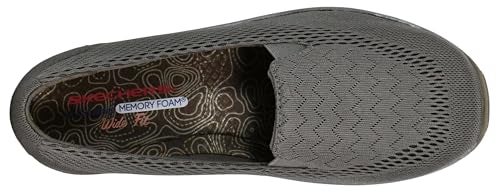 Skechers Women's Reggae Fest-Willows Loafer Flat, Dark Taupe, 6.5 - Image 5