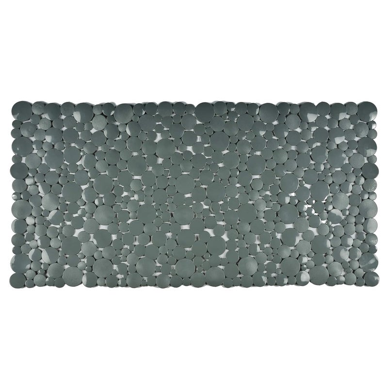 BLEQYS Non Slip Bathroom Mat Bathtub Mat Shower Mat Bath Mat with Suction Cups for Kids Toddler SeniorGrey - Image 1