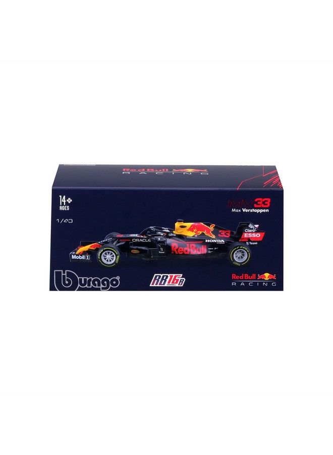 Bburago سيارة ريد بول ريسينغ Rb16B Verstappen 33 Formula1 2021 مجموعة سيارات بمقياس 1:43 - Image 3