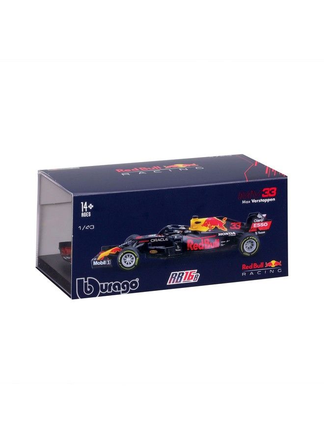 Bburago سيارة ريد بول ريسينغ Rb16B Verstappen 33 Formula1 2021 مجموعة سيارات بمقياس 1:43 - Image 1