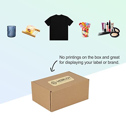 MEBRUDY 6x4x3 Inches Shipping Boxes Pack of 25, Small Corrugated Cardboard Box for Mailing Packing Literature Mailer - Image 4