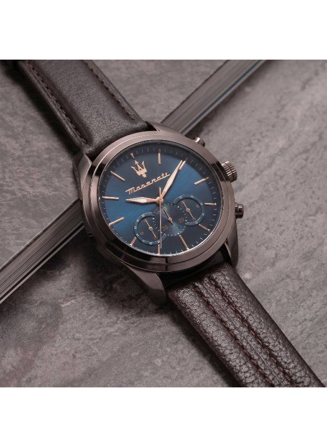 Maserati Traguardo Chronograph Men's Watch- R8871612008 - Image 4