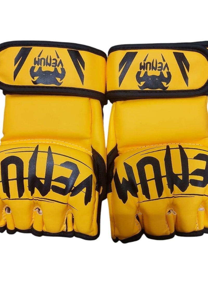فينوم جونتي بوكس – قفازات ملاكمة قوية ومتينة للتدريب والمباريات (أصفر) - Image 4