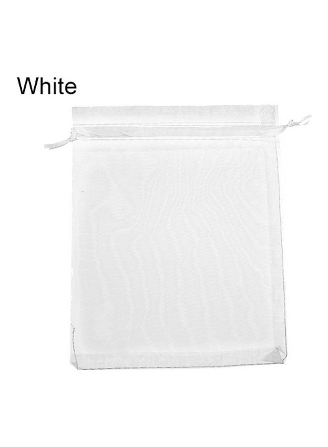 NIBEMINENT 50-Piece Organza Drawable Mini Pouch Bag