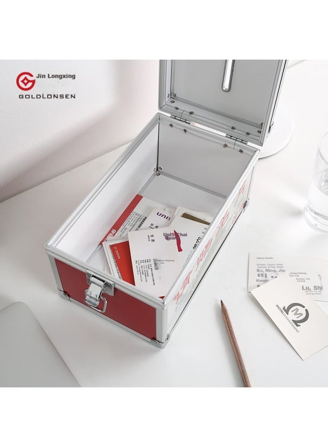 Jin Longxing Jinlongxing, Please Name Card Box/exhibition Supplies Name Card Storage Box/card Holder/ Multifunctional Desktop Card Holder, B088 - Image 5