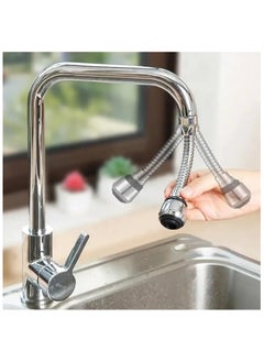 Duravel Duravel 360-Degree Flexible Faucet Aerator, Chrome-Plated, Universal Fit, Splash-Free  - Image 2