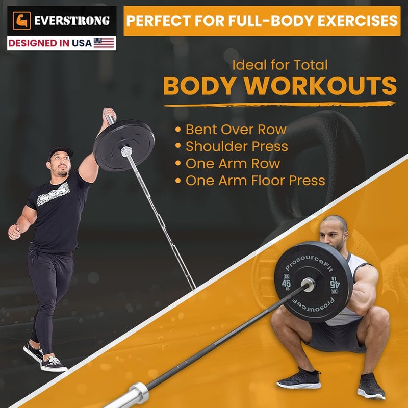 EVER STRONG T Bar Row Attachment with V Bar Attachment Landmine Handle - 360 Swivel Landmine Attachment for Barbell for Full-Body Workout in Home Gym - Small Spaces - Deadlifts Squats Landmine Stand - Image 4