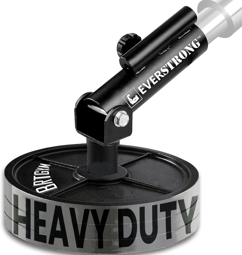 EVER STRONG T Bar Row Attachment with V Bar Attachment Landmine Handle - 360 Swivel Landmine Attachment for Barbell for Full-Body Workout in Home Gym - Small Spaces - Deadlifts Squats Landmine Stand - Image 1