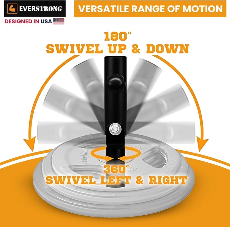 EVER STRONG T Bar Row Attachment with V Bar Attachment Landmine Handle - 360 Swivel Landmine Attachment for Barbell for Full-Body Workout in Home Gym - Small Spaces - Deadlifts Squats Landmine Stand - Image 3