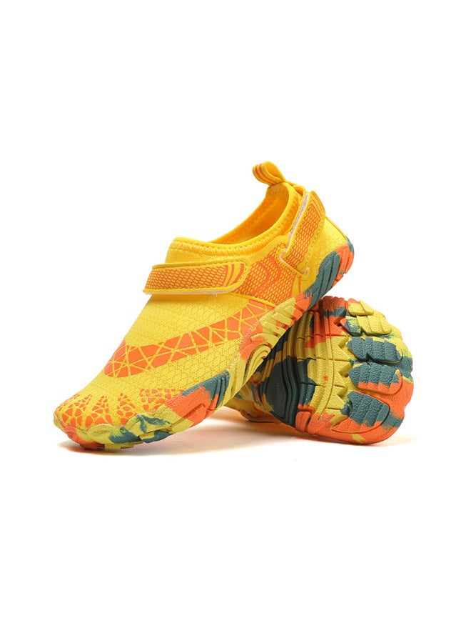 Outdoor Water-traveling Shoes For Men And Women, Beach Skin-friendly Swimming Five-finger Shoes, Parent-child Non-slip Quick-dry Breathable Fishing And Water Shoes