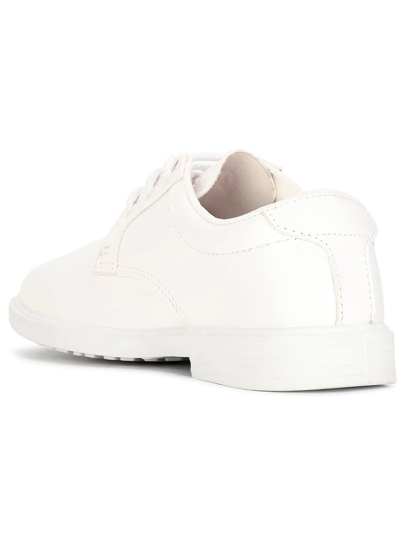 Bata Samuel E 24 Kids's White Casual Shoes - 13 UK (3211018) - Image 4