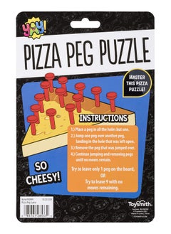 Toysmith Toysmith Pizza Peg Puzzle Game, Fun Size  - Image 2