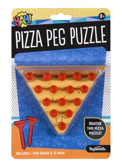 Toysmith Toysmith Pizza Peg Puzzle Game, Fun Size  - Image 1