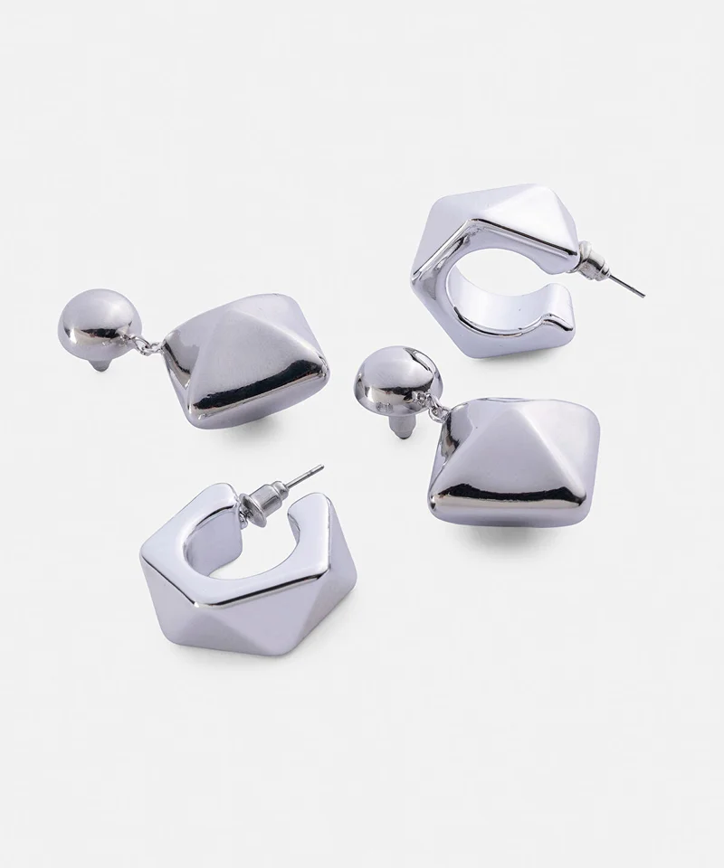 Ipekyol  Pack of Two Combined Earrings for Women | Best Price UAE