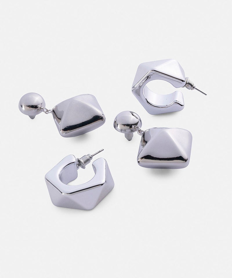 Ipekyol Pack of Two Combined Earrings - Image 4