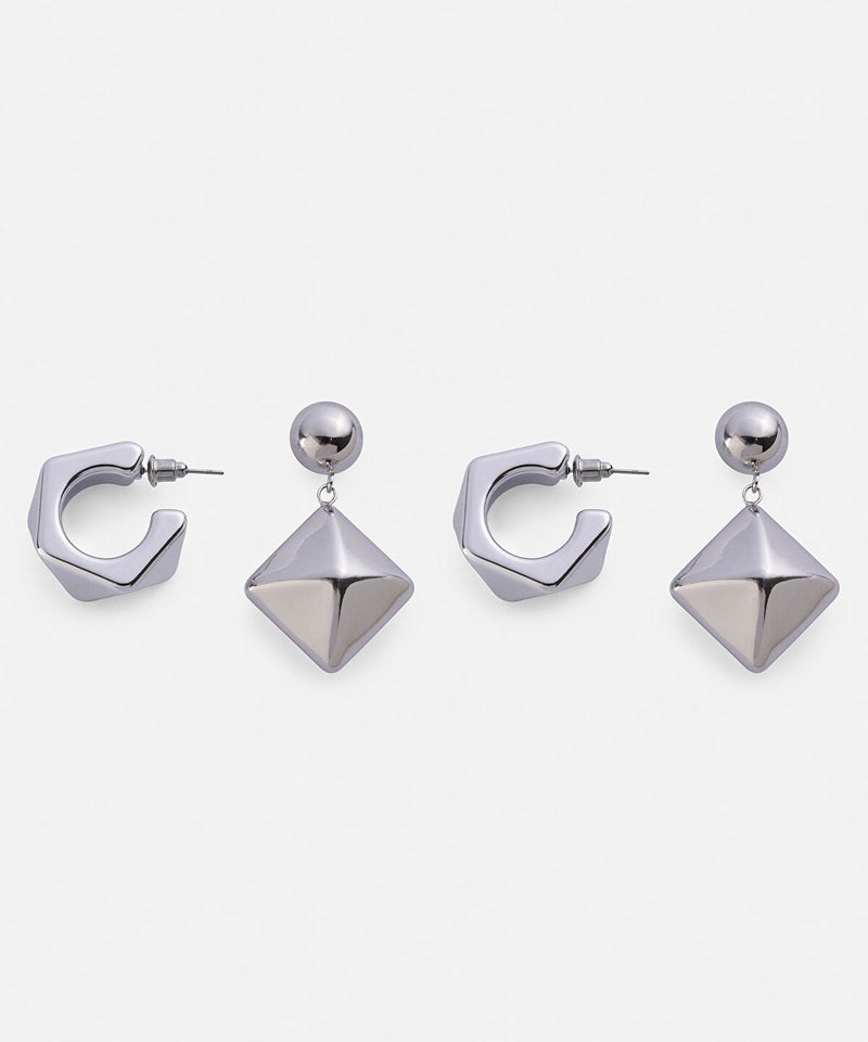 Ipekyol Pack of Two Combined Earrings - Image 1