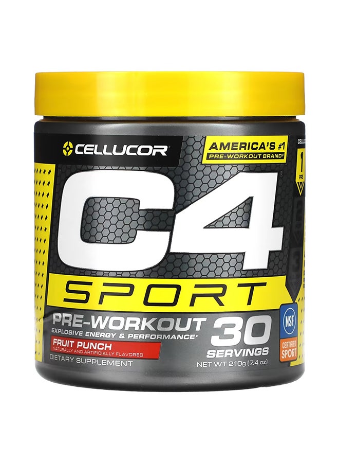 سيلوكور مستحضر C4 سبورت للاستخدام قبل التمرين - نكهة عصير الفواكه - 30 حصة - Image 1