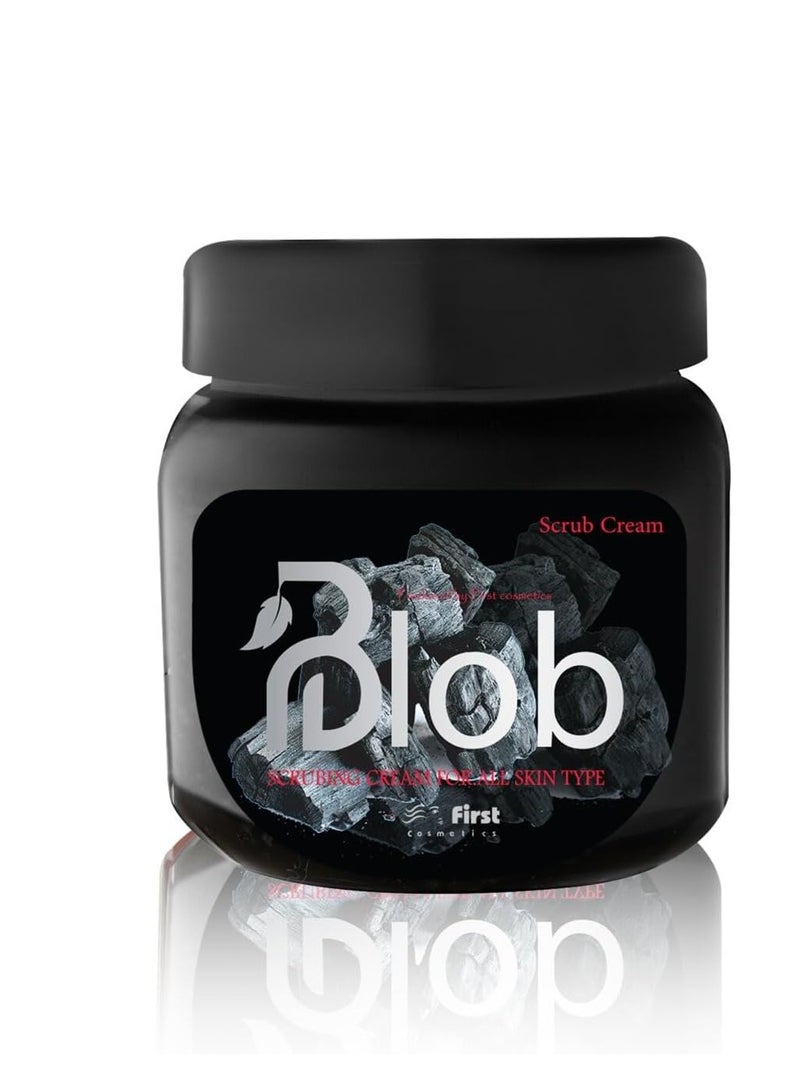 Blob Charcoal Scrub Cream - 250G 