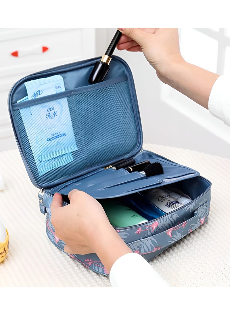 Makeup Organizer Bag Toiletry Bag for Women Girls Travel Waterproof Toiletry Bag for Daily Toiletries Portable Multi-Use (Roses) - pzsku/Z5F0016437E68847E4187Z/45/_/1730377433/2e72f4e7-cd17-4d49-bf94-0336aecec172