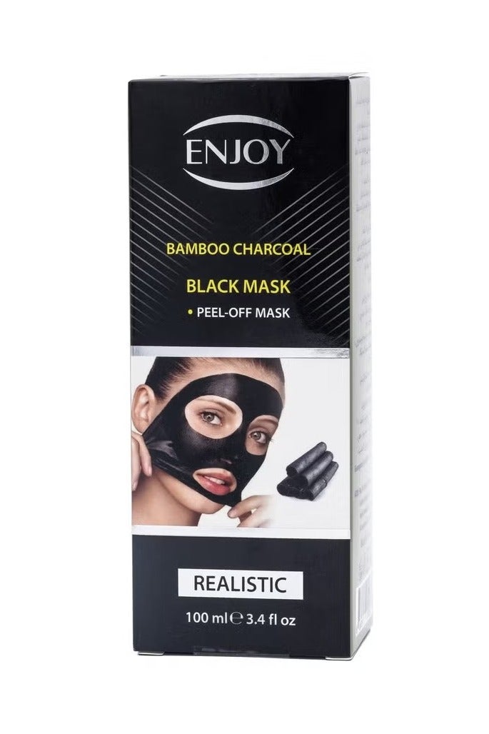 EN Joy Enjoy Charcoal Face Mask – Deep Cleansing & Acne Control – 100ml  - Image 1