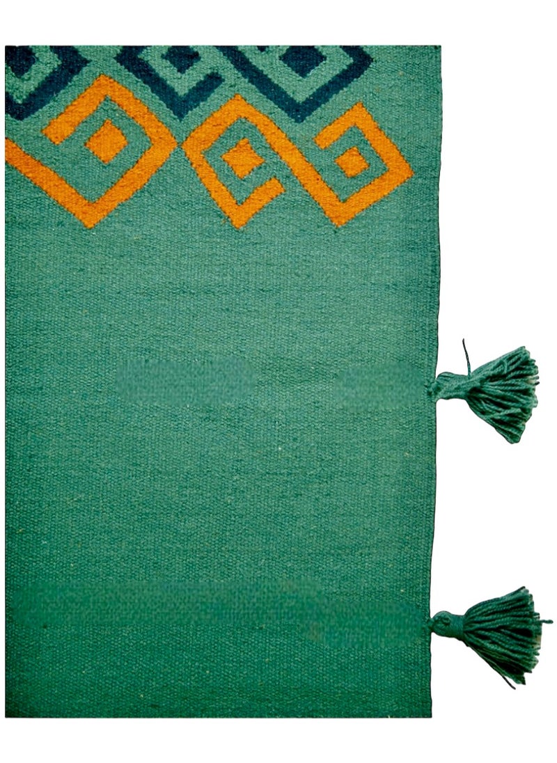 Rug Studio Handmade Kilim Rug - Denver Vale - 200x150cm - Natural Wool - Flat Woven - Living room - Bedroom  - Image 4