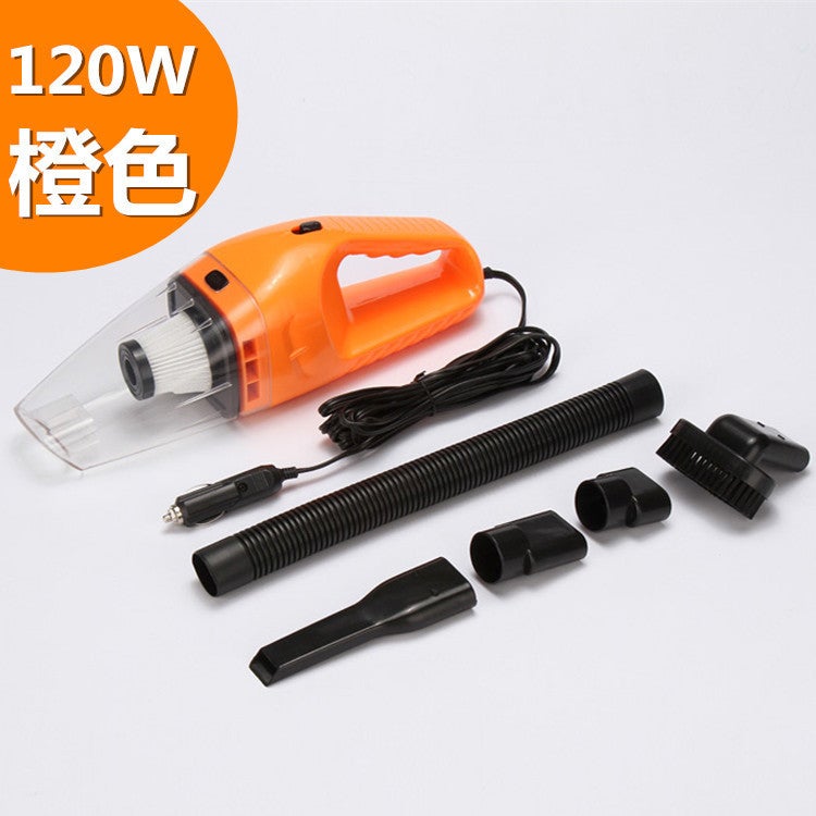 Handheld Car Upgraded Version Car Portable Vacuum Cleaner 120 Watts High-Power Wired Electric Wet And Dry - Image 1