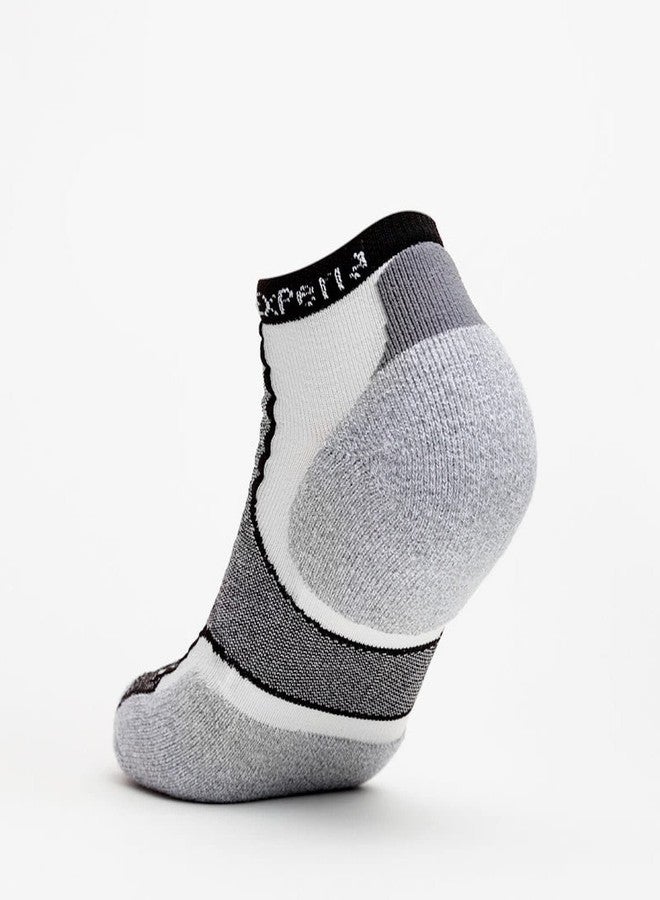 Thorlos Experia XCCU Thin Cushion Running Low Cut Socks, Black, Medium - Image 2