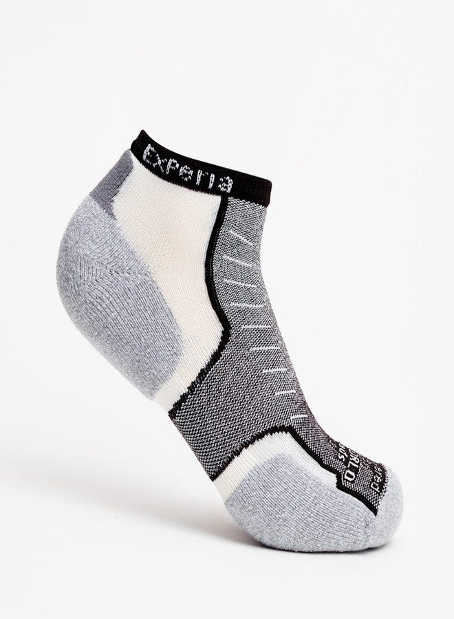 Thorlos Experia XCCU Thin Cushion Running Low Cut Socks, Black, Medium - Image 3