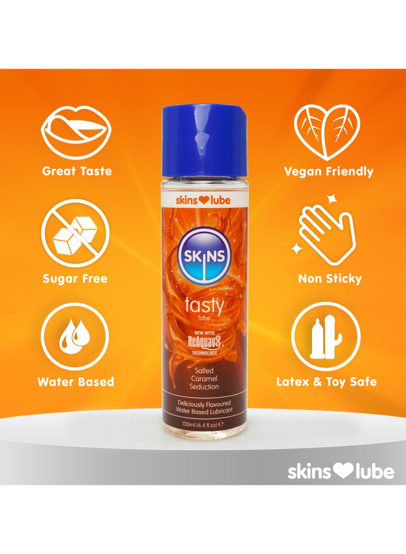 سكينز مزلق مائي سكينز كراميل مملح 130 مل - Image 3