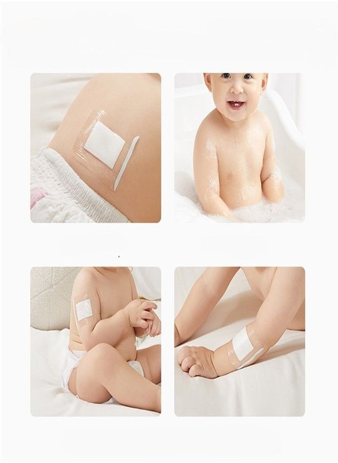 Generic Newborn Umbilical Cord Sticker Baby Navel Patch Breathable Infant Bathing Swimming Waterproof Umbilical Cord Sticker  - Image 2