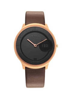 TITAN Edge Baseline Black Dial Stainless Steel Strap Watch 1843Wl03  - Image 1