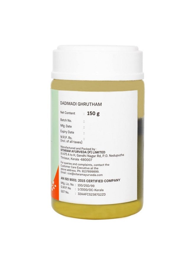Sitaram Ayurveda Dadimadi Ghritham (150 gm) - Image 5