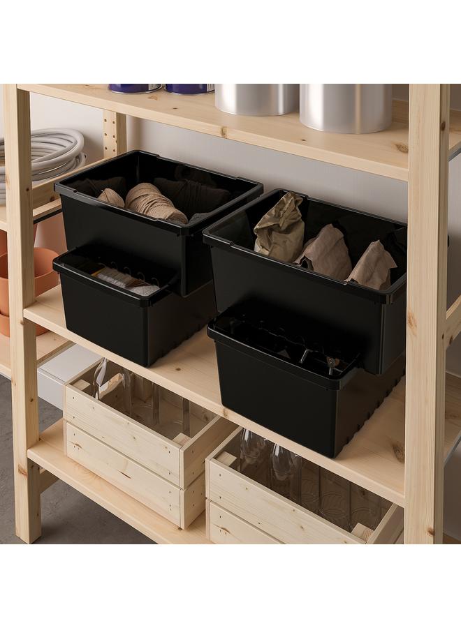 Zaboon Storage box, black, 35x25x14 cm/9 l  - Image 4