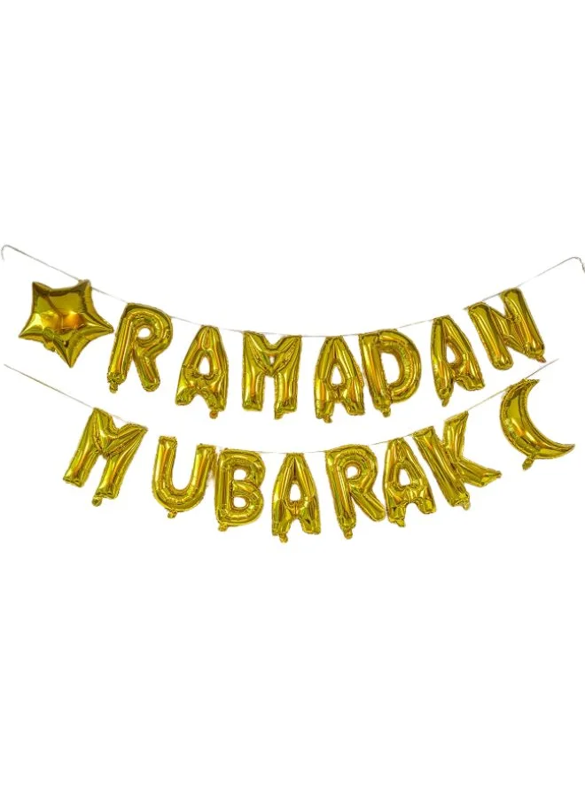 Party Camel Ramadan Mubarak Balloon Garland