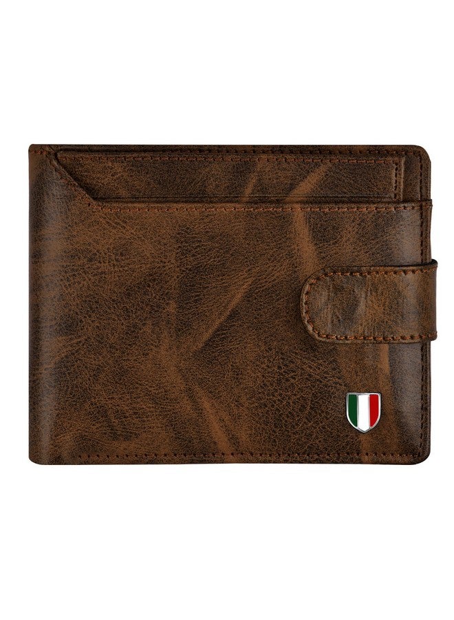 GIOVANNY Faux Leather Men's Wallet (Brown Colour -BRWTNSCRD) - Image 1