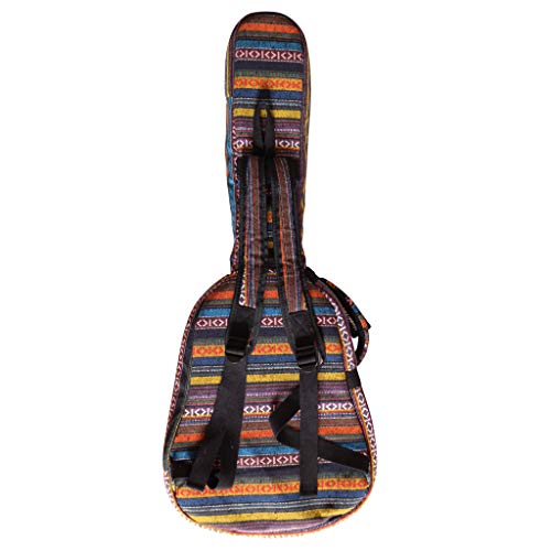 MUSIC FIRST 0.9" (23mm) Padded Country Style 36 inch Soft Guitar Case, Travel Guitar Bag, 36" Guitar Backpack (FIT FOR 36~37 inch, 3/4 Junior Size GUITAR, CHECK PHOTO No.2 AND MEASURE YOUR GUITAR!) - Image 4