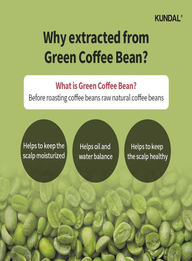 KUNDAL تونك قهوة كوندال لفروة الرأس - يهدئ فروة الرأس، ينشط بصيلات الشعر، مع فيتامين ب3، زيت شجرة الشاي وزيت النعناع، 3.38 أونصة سائلة (100 مل) - Image 3
