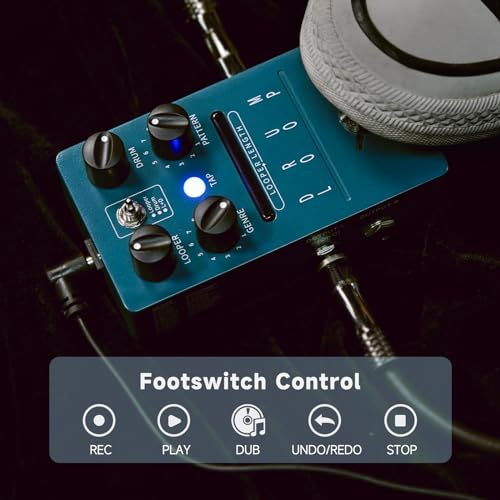 FLAMMA FS01 Drum Machine & Phrase Loop Pedal Guitar Pedal Mix Mode 20 Minutes Looper Capacity 121 Rhythms - Image 4