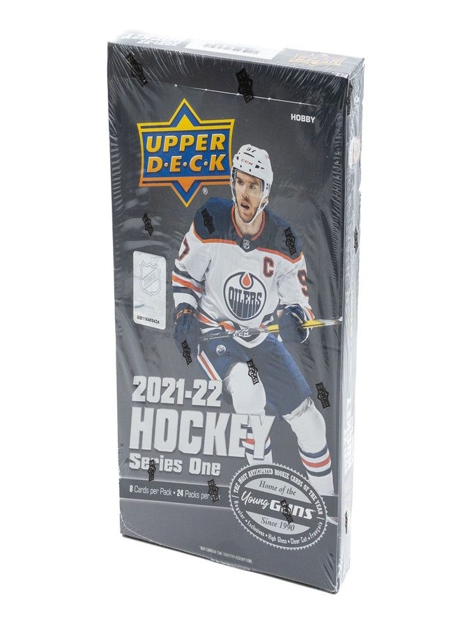 Upper Deck 2021-22 Upper Deck Series 1 Hockey Hobby Box - Image 2